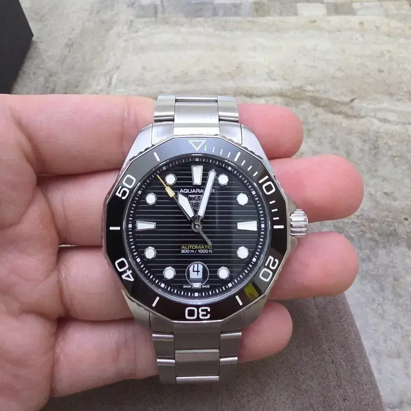 태그호이어 신형 아쿠아레이서 오토매틱 43mm