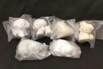 다양한 강아지 피규어 테라오카 나츠미 가챠가챠 전 6종 컴플리트