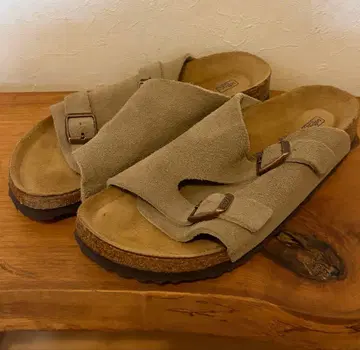 BIRKENSTOCK 취리히 스웨이드 샌들 38 24.5cm