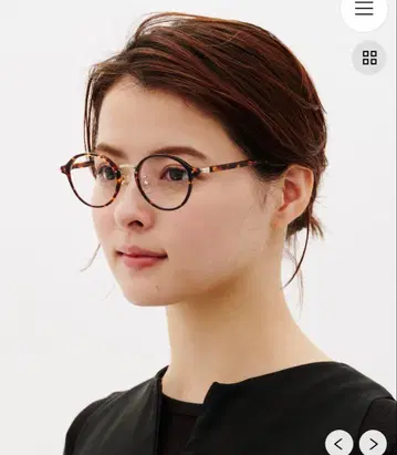 거의 새것 JINS 안경 Slim Combi UCF-22A-191