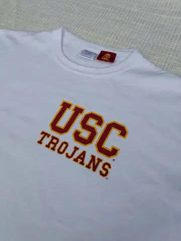Champion T1011 티셔츠 USC 트로이 쟌스 USA 제조