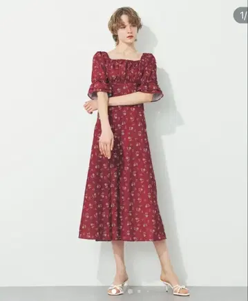 DEICY 빈티지 체리 원피스