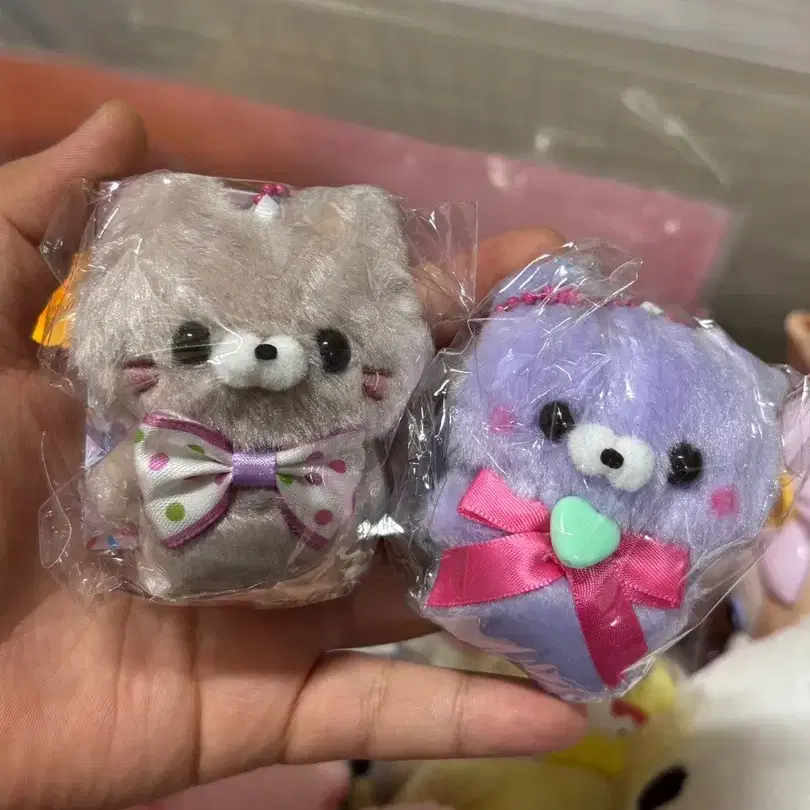 고양이 인형 가챠 2종 일괄