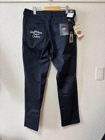 Dickies 워크 팬츠 네이비 남성용 D-287401