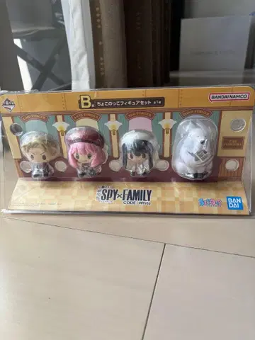 SPY x FAMILY 제일복권 B상 쵸코놋코 피규어 세트