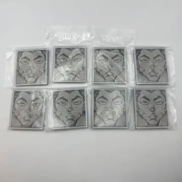제일복권 격투왕 바키 I상 한마 유지로 마그넷 8개 세트!!