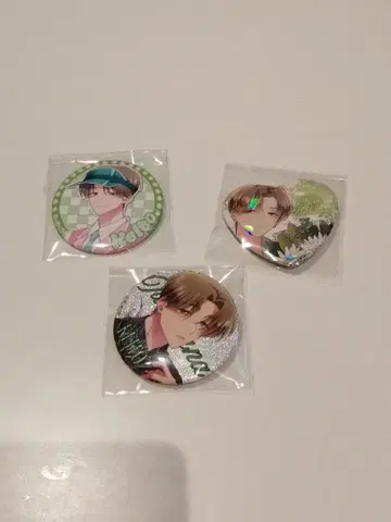 타치바나 케이토 캔뱃지 3개 세트