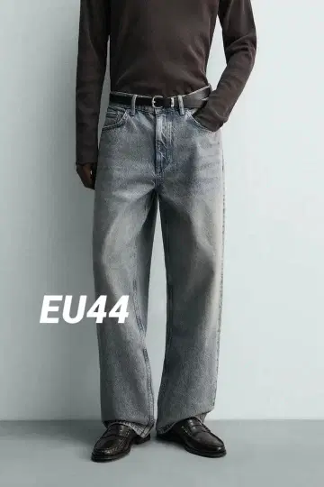 ZARA 배기핏 데님 팬츠 EU44