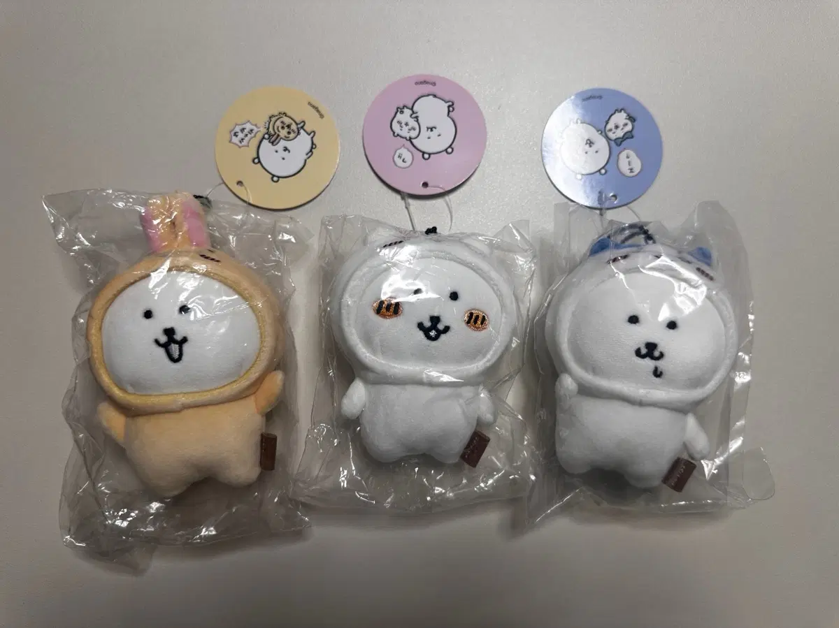 나가노마켓 치이카와 우사기 하치와레 탈을 쓴 농담곰 판매합니다
