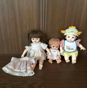 멜짱 포포짱 외 인형 3체 세트