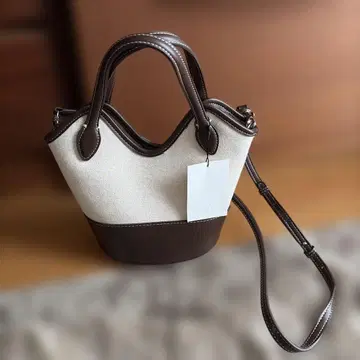 ZARA 캔버스 숄더백