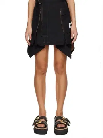 sacai Carhartt WIP Suiting Bonding Skirt