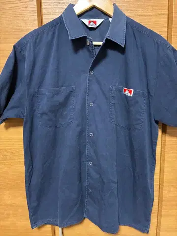 90s BEN DAVIS 구택 레어 스냅 버튼 반팔 M 워크
