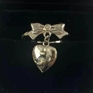 레어 VINTAGE DISNEY 미키 로켓 하트 반지
