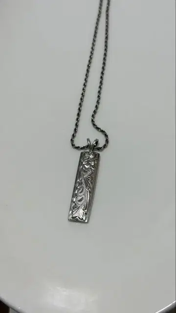 하와이안 주얼리 실버 목걸이 SV925