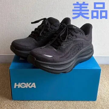 HOKA BONDI 9 WIDE 26.0cm 블랙