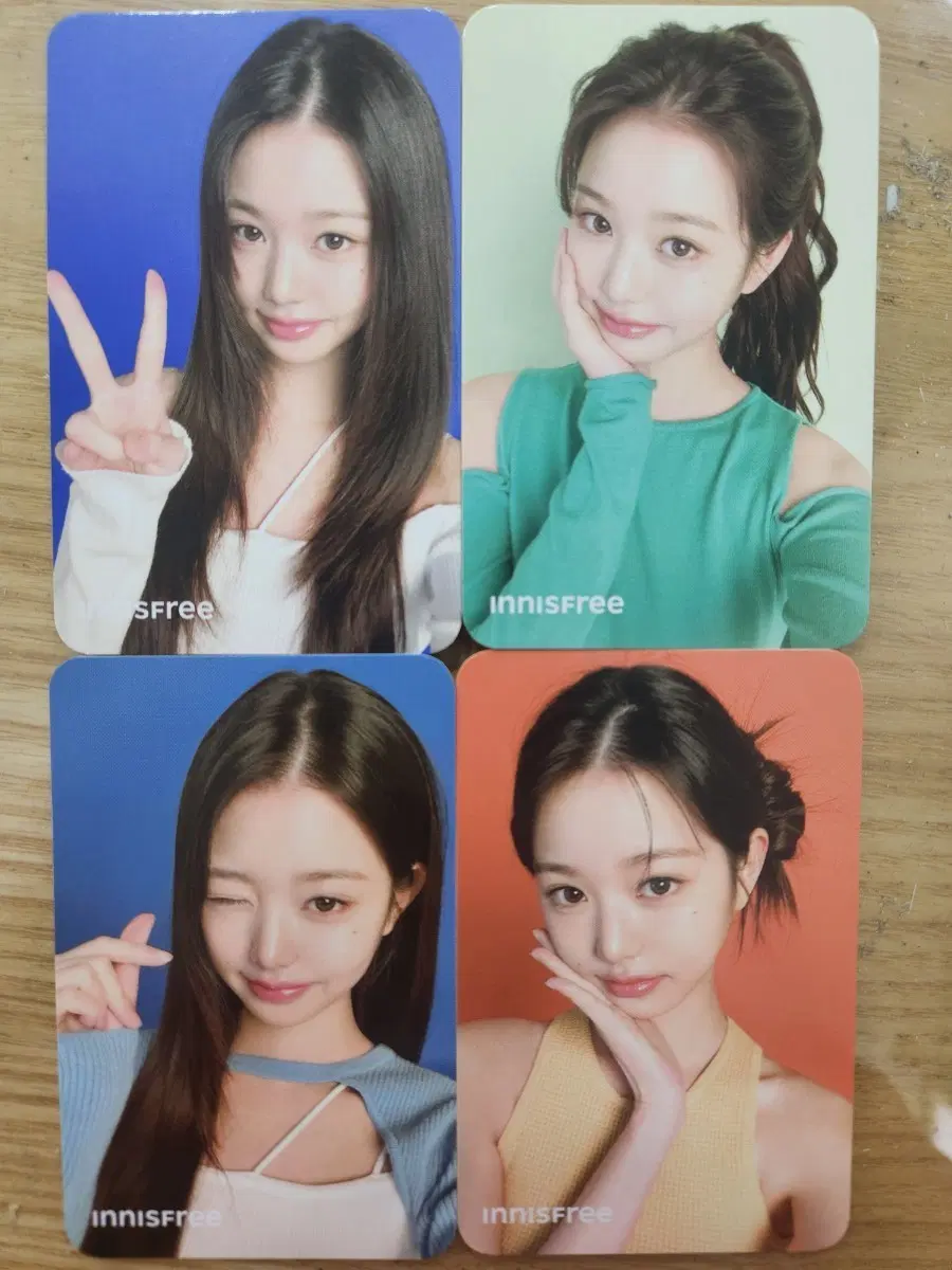 미개봉)이니스프리 장원영 포토카드 홀더세트