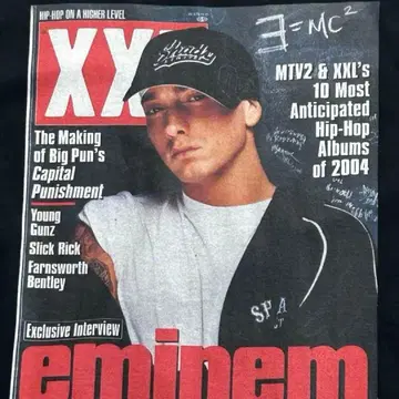 FIRSTSAMPLE Eminem XXL Magazine 에미넴 L