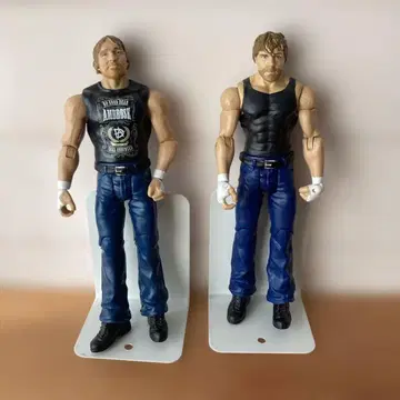 WWE 딘 앰브로스 피규어 2체 세트
