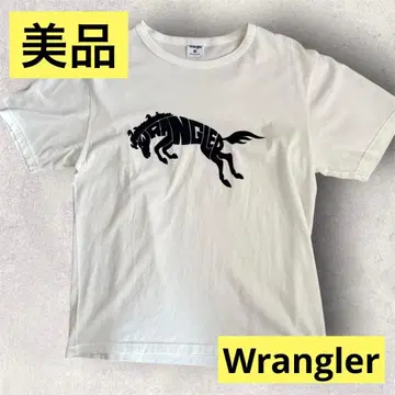 Wrangler 랭글러 T셔츠 화이트 M 사이즈 구제 의류
