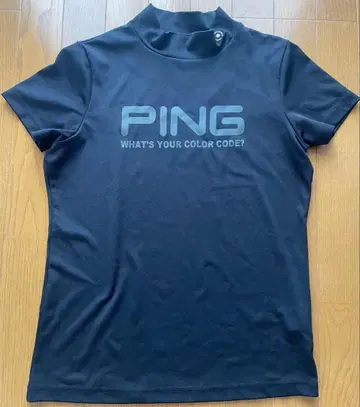 PING 여성용 골프웨어 모크넥 셔츠