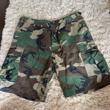 ROTHCO 카모 패턴 카고 하프 팬츠 남성용