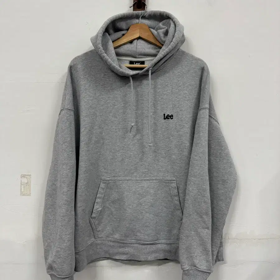 (XL)Lee 스몰로고 후드티