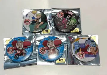 원피스 ONE PIECE 라운드원 캔뱃지 조로 상디 외