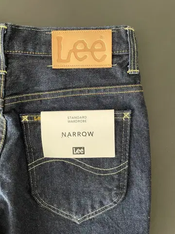 리 NARROW 데님 팬츠 XS 사이즈 택 포함 새상품