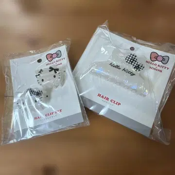 산리오 헬로키티 헤어 클립 세트 3COINS