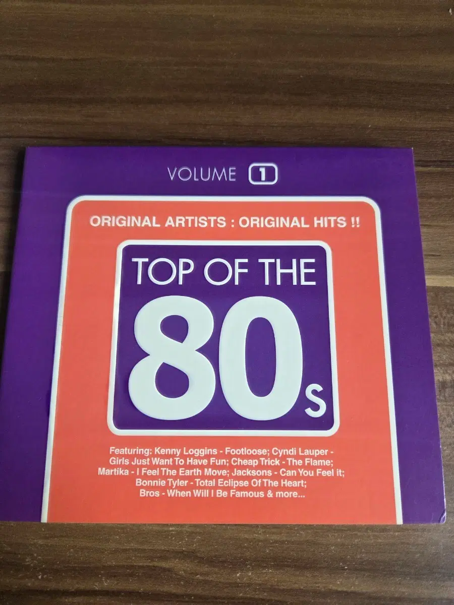 TOP OF THE 80S CD 1집 팝송 앨범