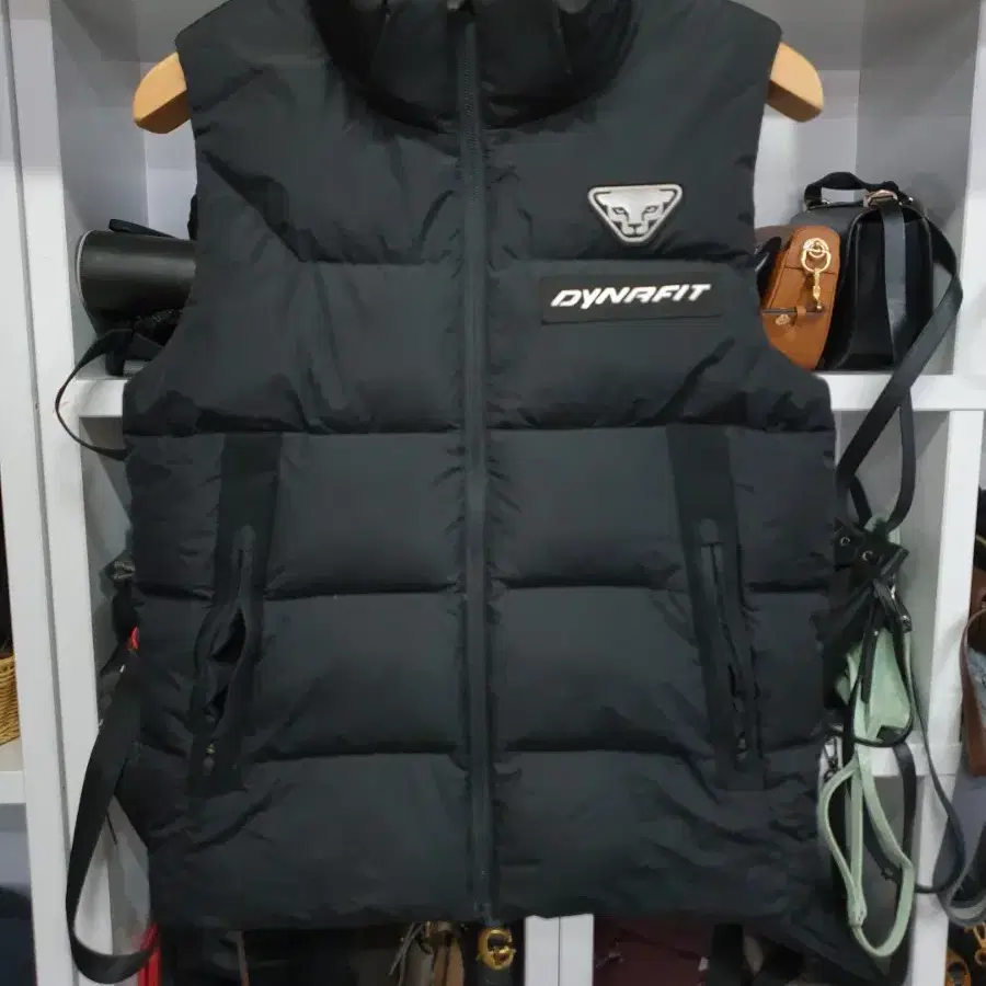 다이나핏 오리털 조끼 XS