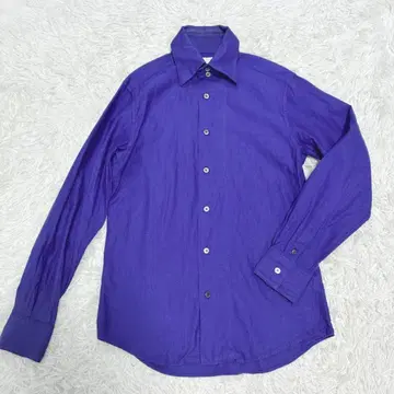 Paul Smith LONDON 긴팔 셔츠 일본제 코튼 퍼플