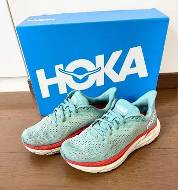 새상품급 HOKA ONE ONE 호카오네오네 클리프톤 8 24cm 블루