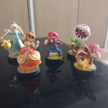 닌텐도 amiibo 슈퍼 스매시브라더스 시리즈 피규어 5개 묶음 판매