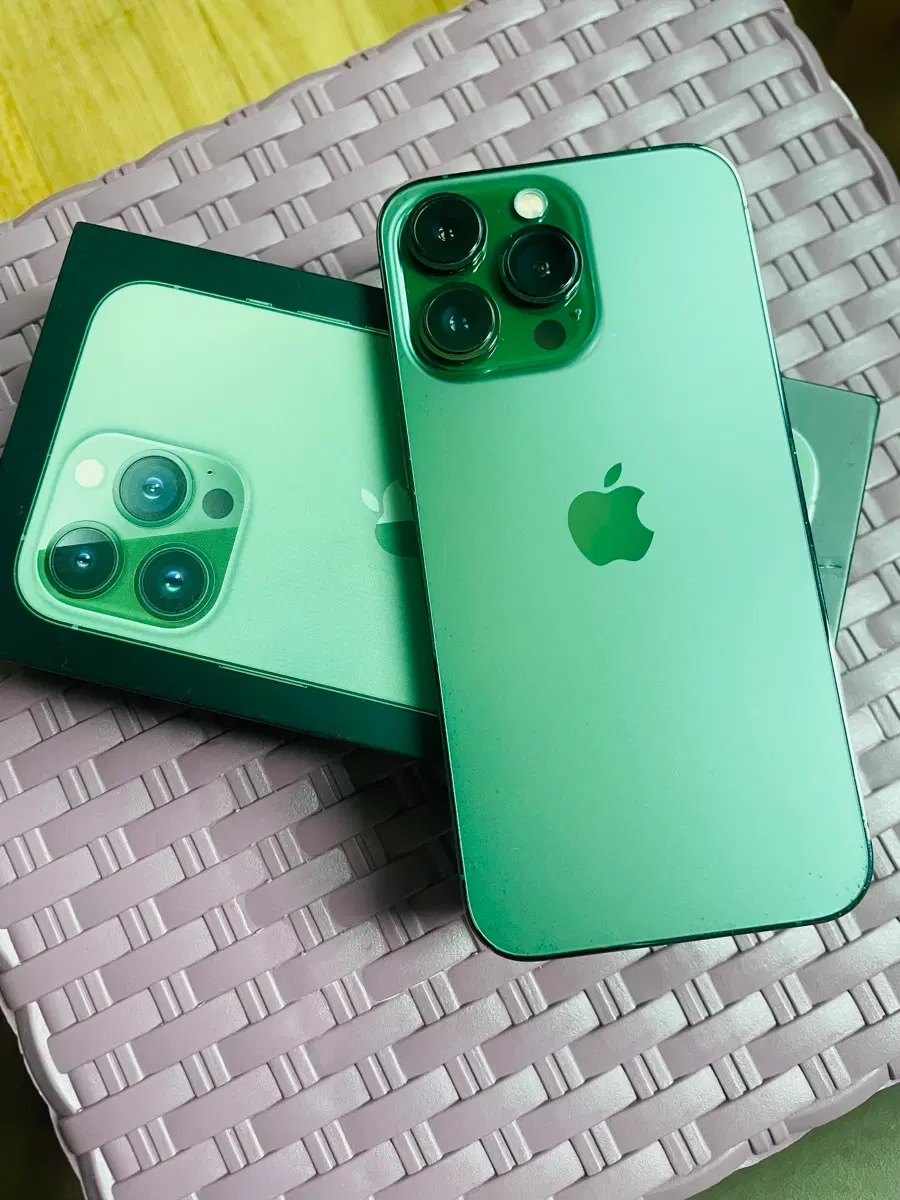 아이폰13포로 256GB 그린