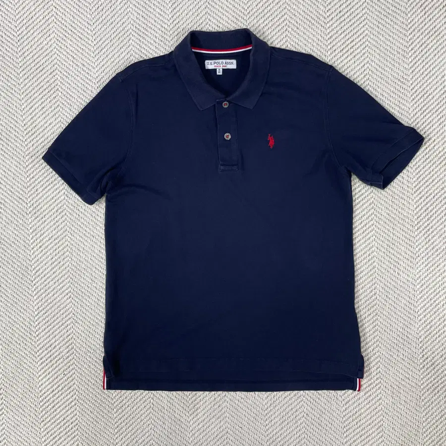 U.S POLO 반팔 카라 티셔츠