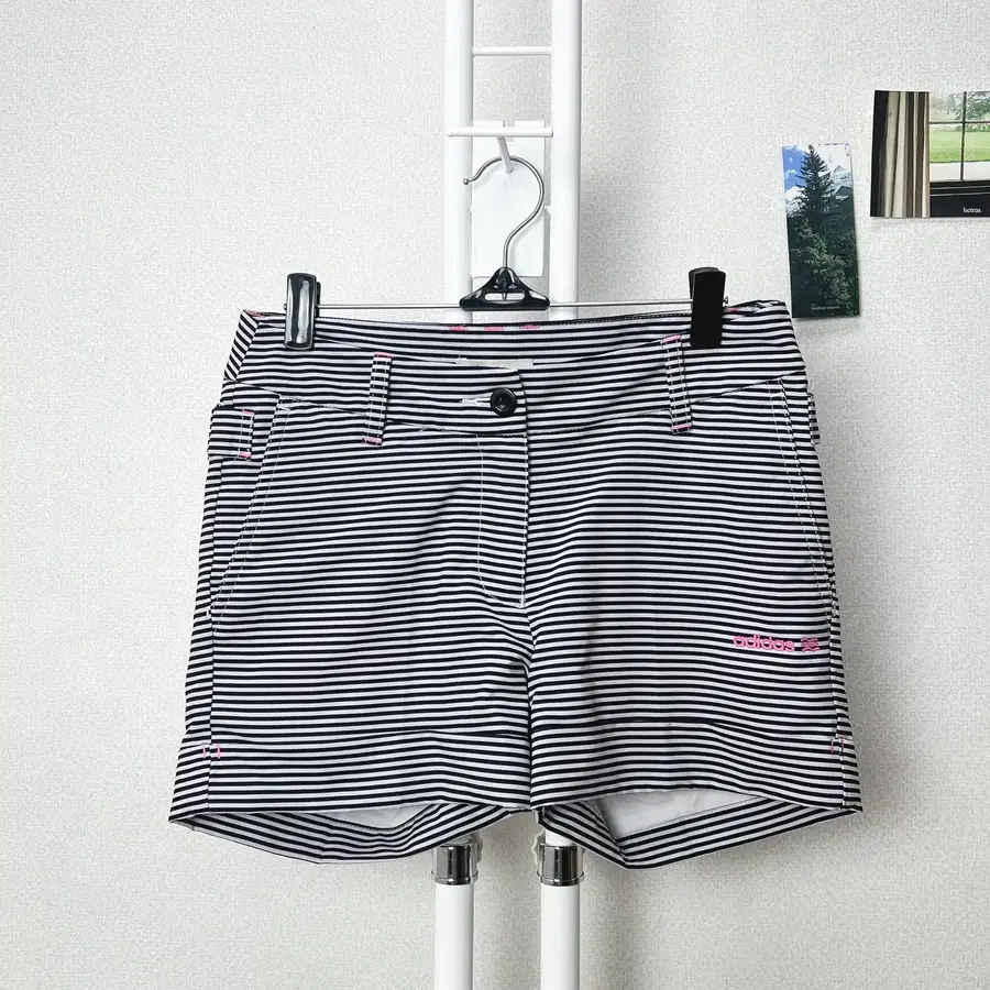 아디다스골프 스트라이프 반바지