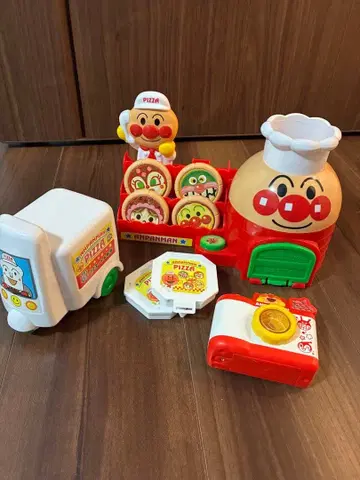 호빵맨 피자 가게와 카메라 세트