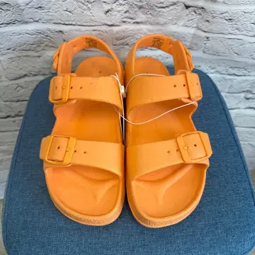 ZARA 여성용 샌들 오렌지 35 23.0cm(A-4)