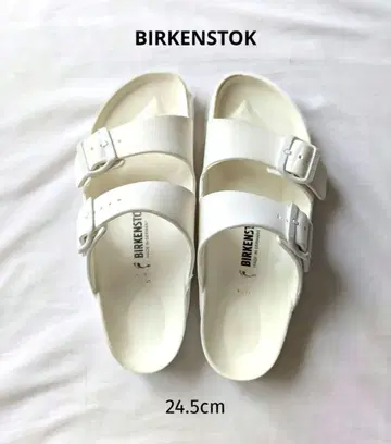 BIRKENSTOK 버켄스탁 애리조나 샌들 화이트 24.5cm
