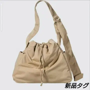 유니클로 소프트 퍼피 숄더백 새상품 택