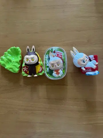 THE MONSTERS LABUBU 피규어 3종 세트