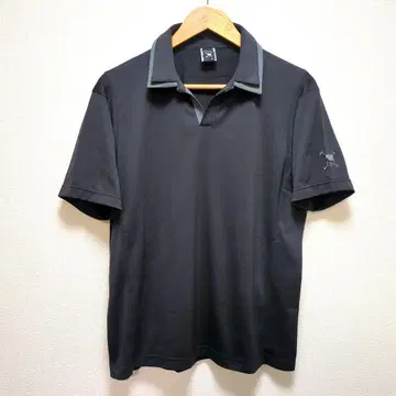 OAKLEY 오클리 골프웨어 스키퍼 스컬 피케 셔츠 블랙 L
