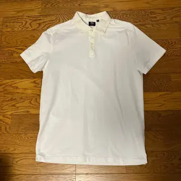 새상품급 UNIQLO x Theory 피케 셔츠 화이트 XL