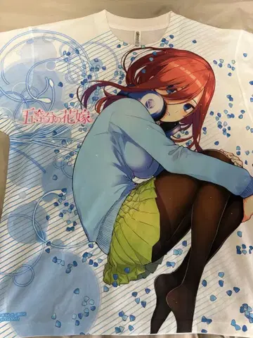 나카노 미쿠 풀 그래픽 T셔츠