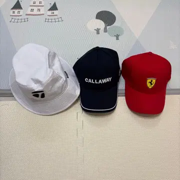 골프 캡 모자 일괄 정리