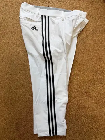 adidas 골프 팬츠 화이트 79cm