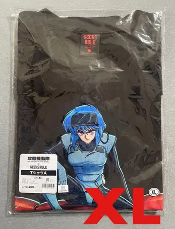 공각기동대전 GEEKS RULE vol.01 티셔츠 블랙 XL