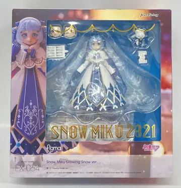 MAXFACTORY figma 캐릭터 보컬 시리즈01 하츠네 미쿠 유키 미쿠 Glowing Snow ver. EX-064